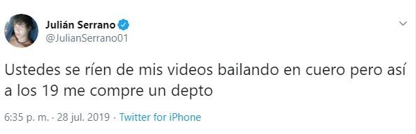 (Twitter: @JulianSerrano01)