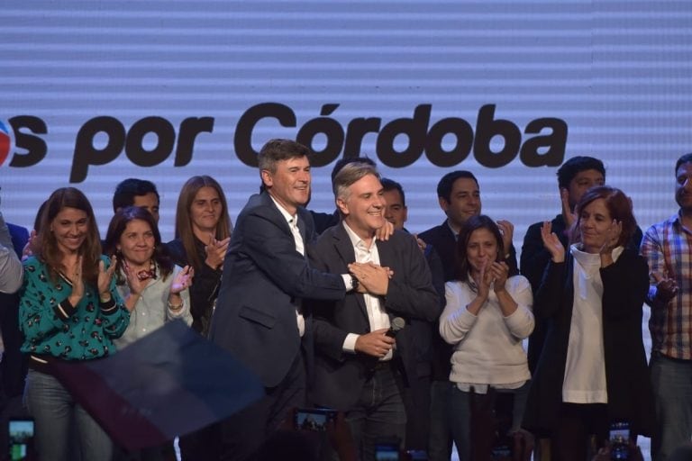 Martín Llaryora habló tras el triunfo de Hacemos por Córdoba.