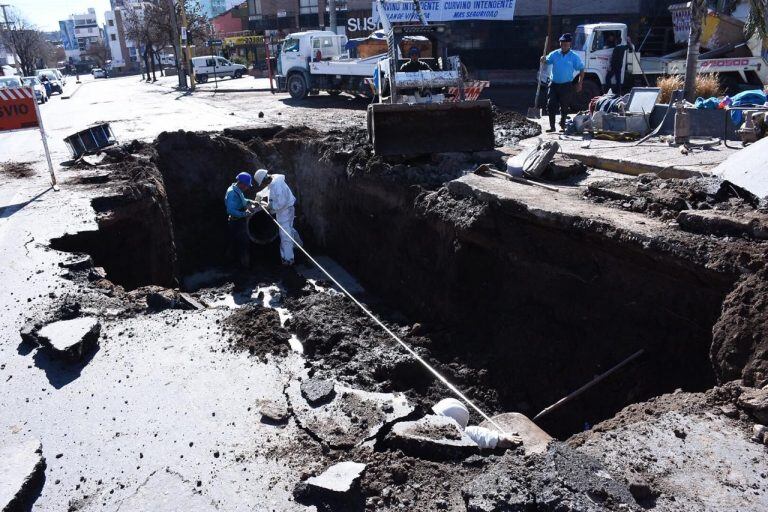 Se reparó el acueducto y el servicio volvió a la normalidad