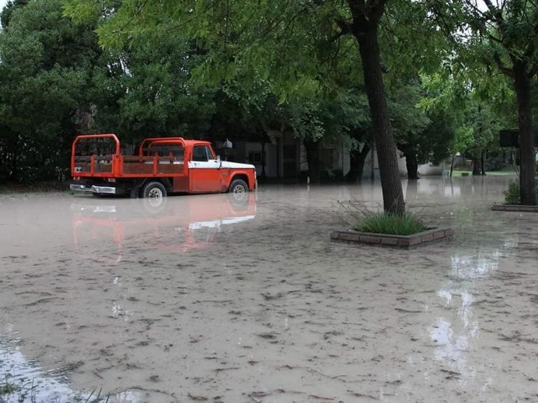 Temporal en Claromecó (Foto: facebook/radio comunidad calromecó)