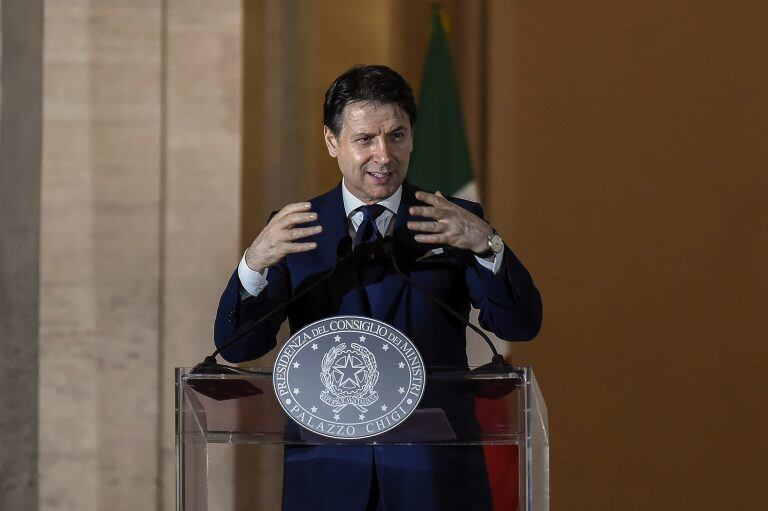 Giuseppe Conte (Foto: LaPresse via ZUMA Press/dpa)