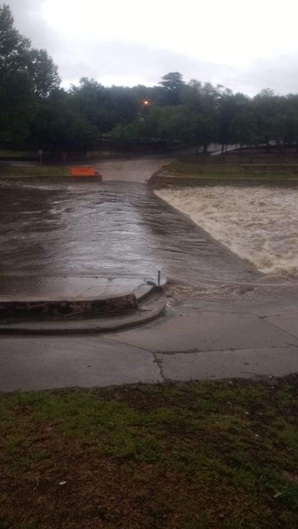 Creciente río San Antonio.