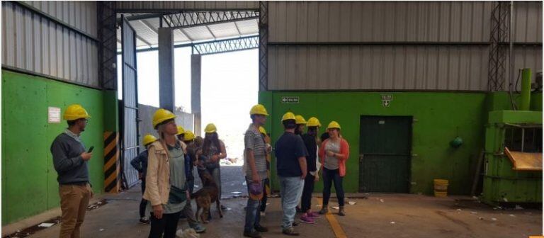 Alumnos del Centro de Formación Primaria de visita en la PSR