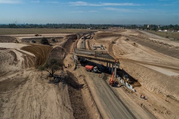 Los viaductos y puentes que se construirán en el cierre de la avenida Circunvalación.