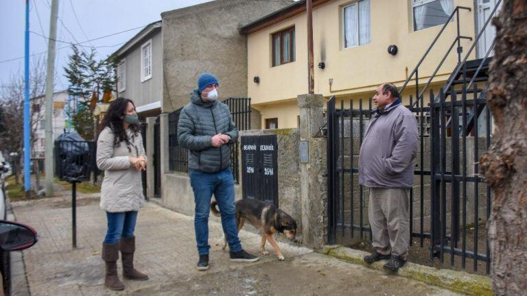 Atención al Vecino, Medio Ambiente y la concejala Laura Avila