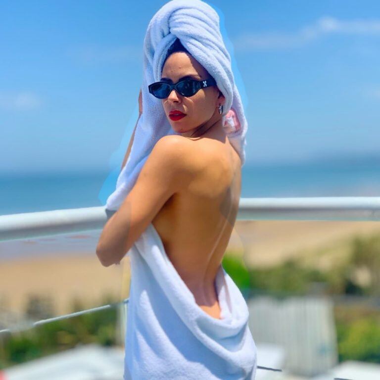 La sensual postal de Barby Franco (Instagram)