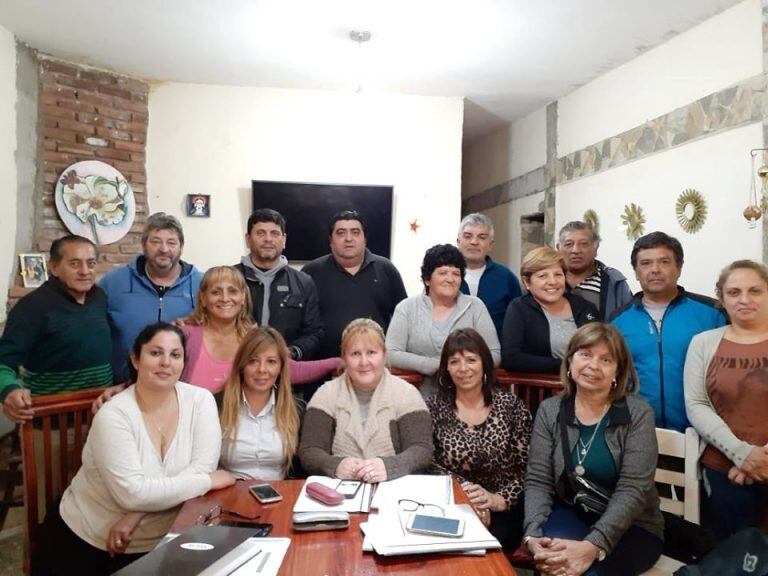 Lista Azul y Blanca para las elecciones del sindicato de empleados municipales.