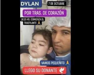 Su papá Mario Gómez informó a través e las redes sociales que la cirugía arrancaba minutos antes del mediodía,