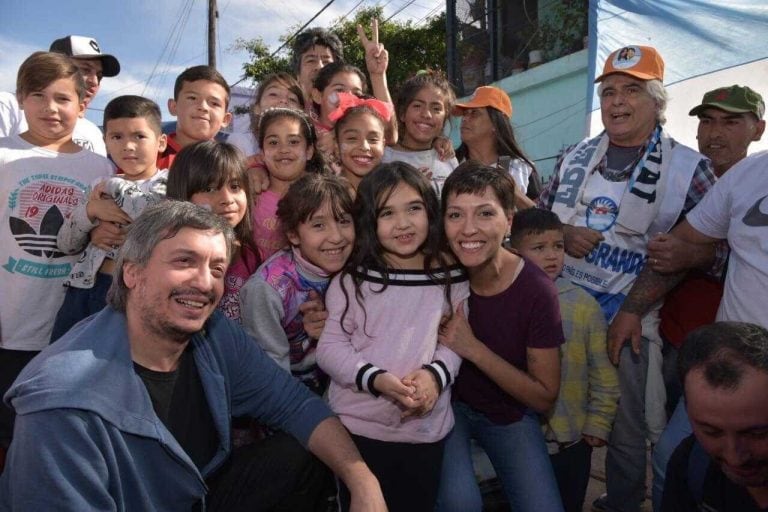 Máximo Kirchner en Quilmes (Foto: Prensa Unidad Ciudadana).