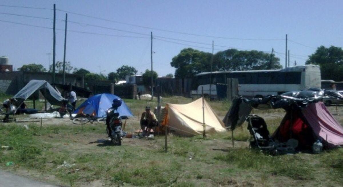 Tenso desalojo de un terreno tomado en Bernal Oeste: hay detenidos