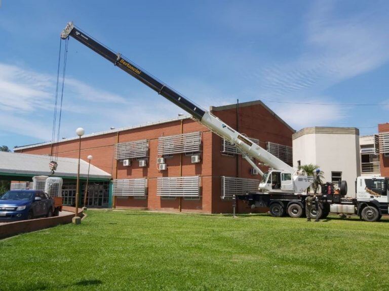 Equipamiento para el Hospital Pediátrico