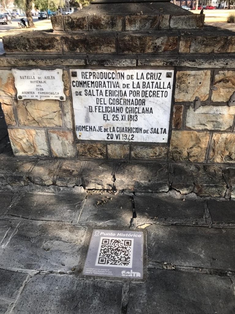 Colocarán códigos QR en lugares históricos de Salta para evitar la contaminación visual (Informate Salta)