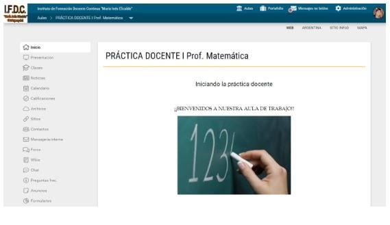 Docentes virtuales Gualeguaychú
Crédito: María Elba Cerrato