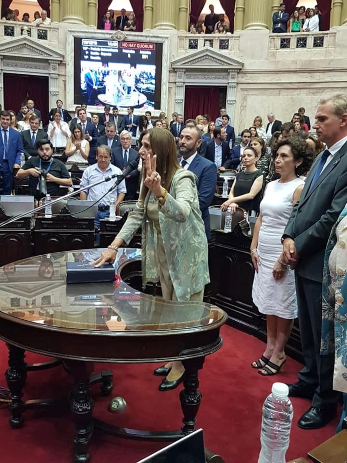En reemplazo de Luis Basterra, asumió como diputada nacional, Nelly Daldovo