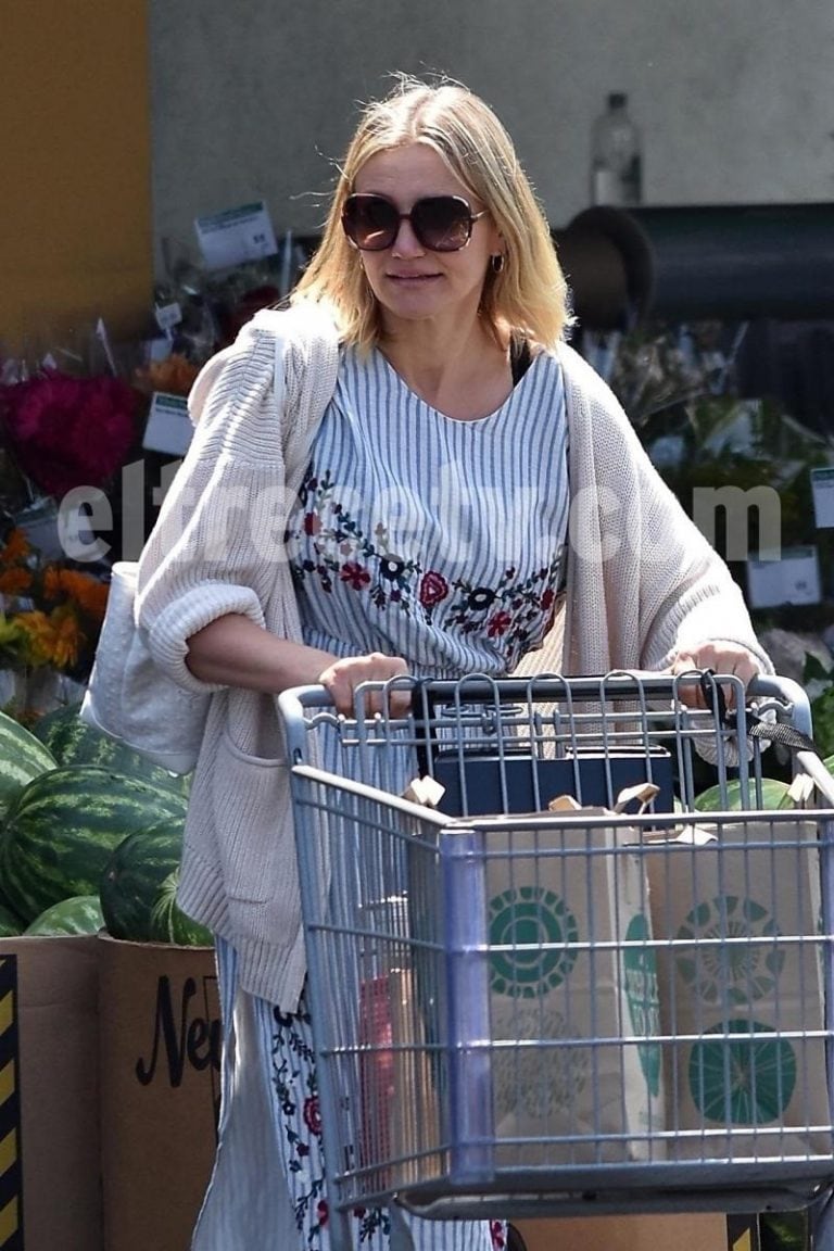 Cameron Diaz causó revuelo con sus fotos al natural. Foto: The Grosby Group