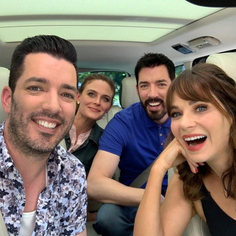 Zooey Deschanel y Jonathan Scott