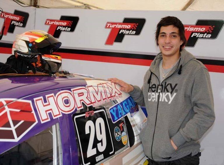 Piloto Lucas Garro.