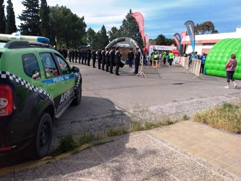 Se dispuso personal del cuerpo de preventores y Policía Vial además de una base operativa móvil.