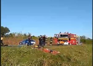 Accidente fatal en la Ruta 19 entre Los Chañaritos y Santiago Temple