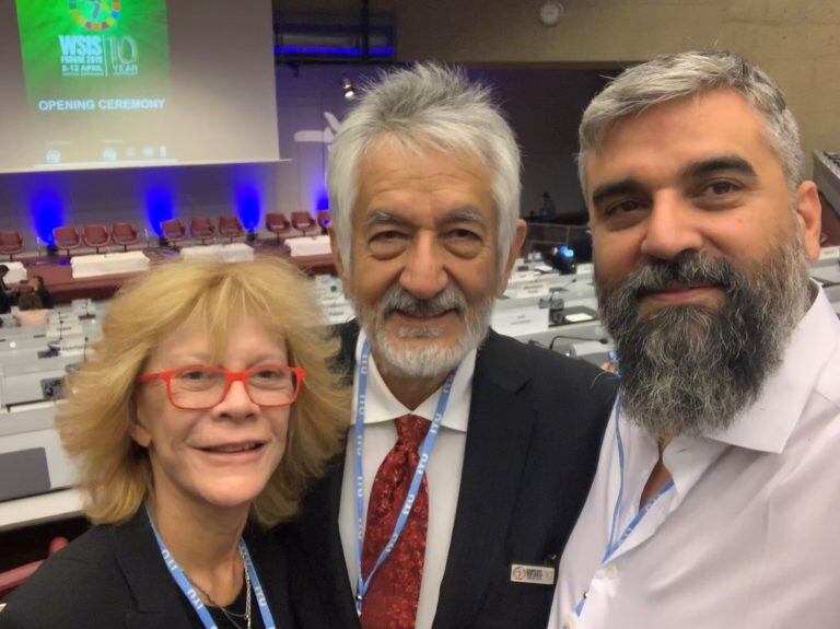 Alicia Bañuelos, Alberto Rodríguez Saá padre e hijo.