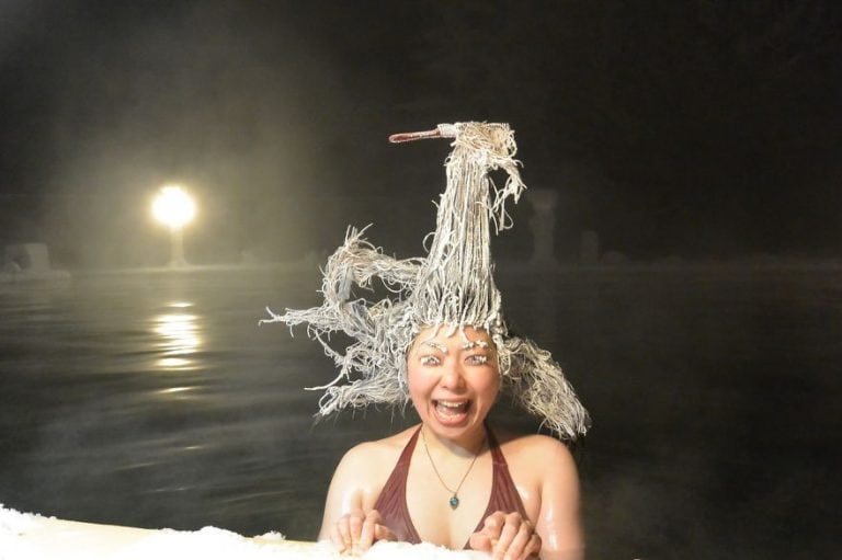 La ganadora al "Mejor peinado femenino" (Foto:Hair Freezing Contest)