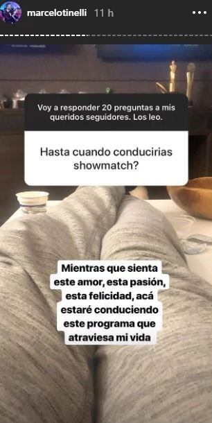 Marcelo Tinelli reveló hasta cuándo conducirá ShowMatch.