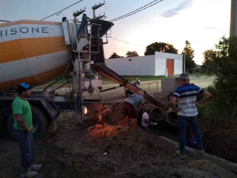 Canal de Desagües Norte en Río Primero