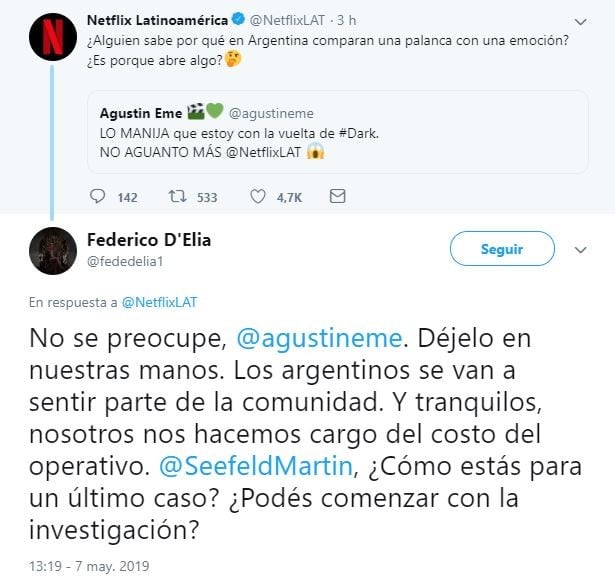 Federido D'Elía comenzó "el operativo". (Captura Twitter)