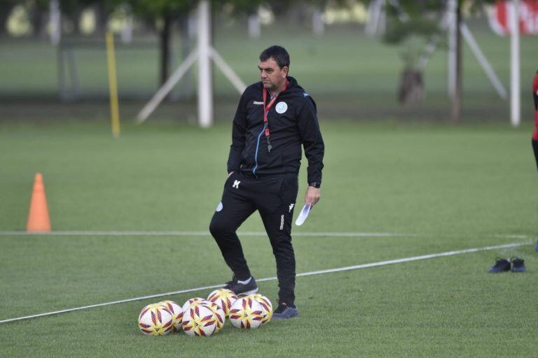 Osella en su primer entrenamiento.