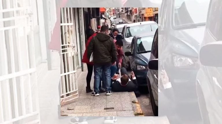 Atacaron a los golpes al intendente Sergio Varisco.