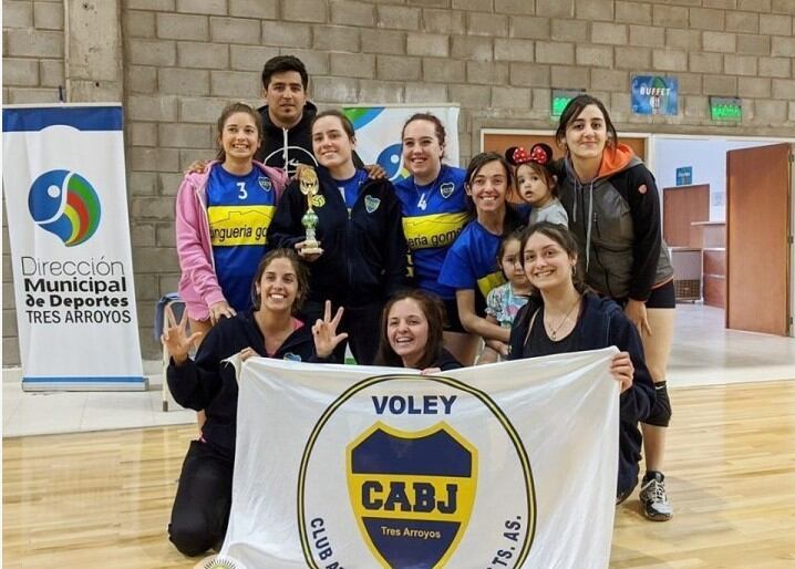 Liga Municipal de Voley - Boca Juniors (Prensa municipal)