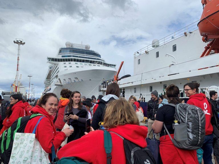 Muelle Ushuaia.