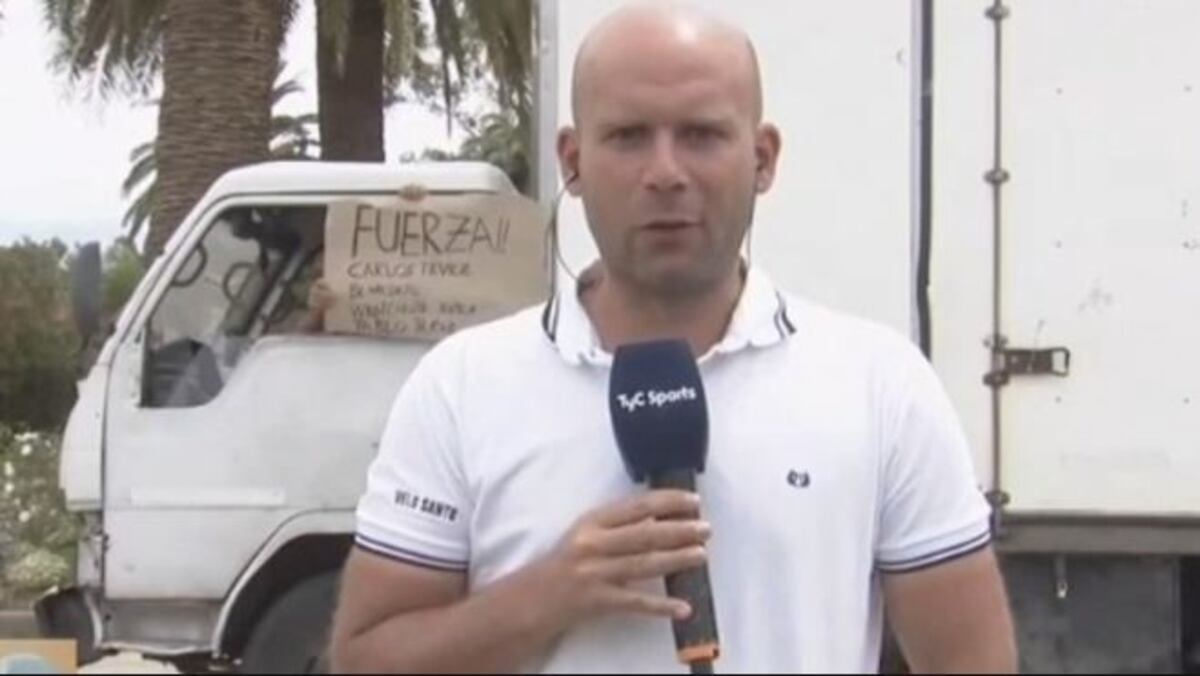 La cargada a Boca que apareció en un móvil de TyC Sports y se hizo viral