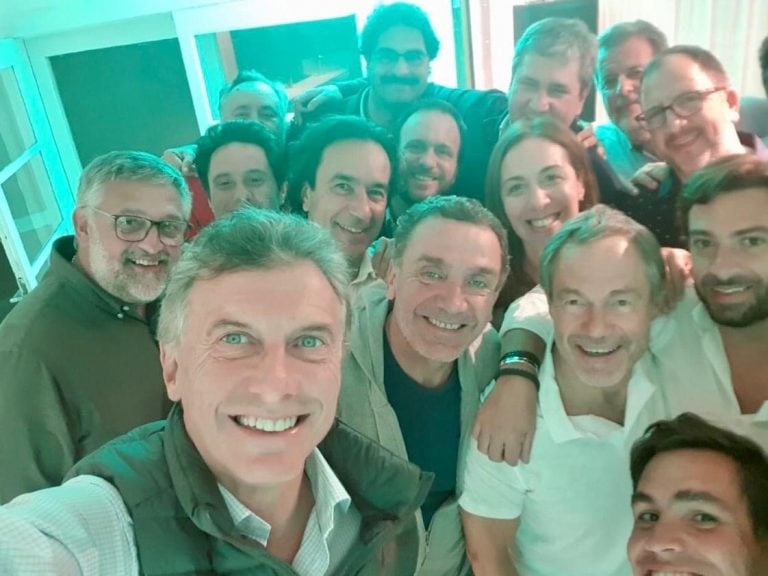 Macri visitó a Vidal y sus ministros en Chapadmalal