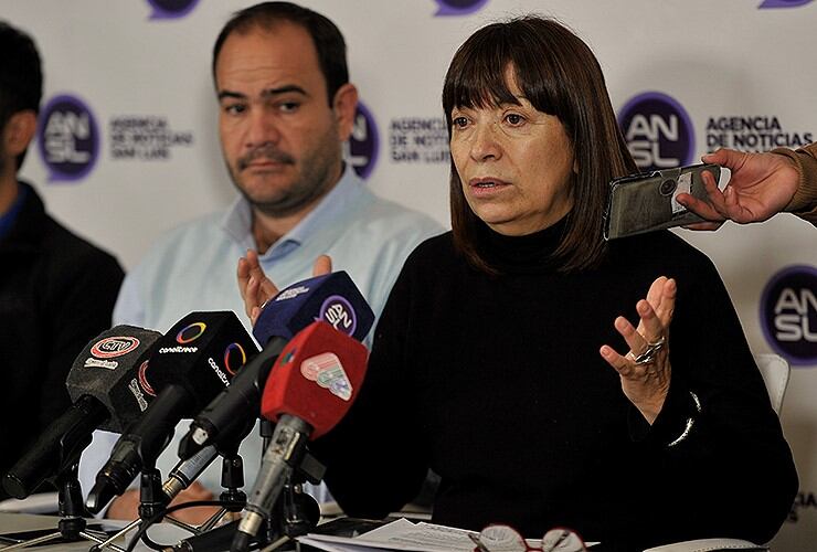 Graciela Corvalán, ministra de Salud de San Luis.