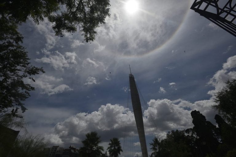 Halo solar en Córdoba