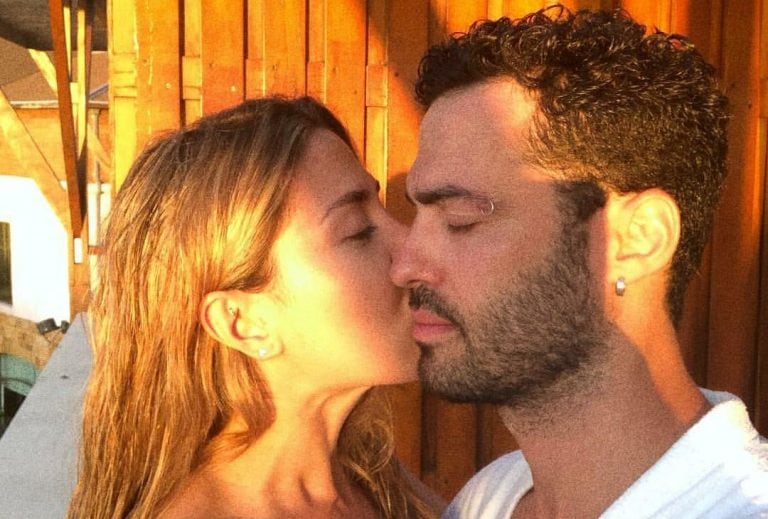 Jimena Barón y Mauro Caiazza (Foto: Instagram)