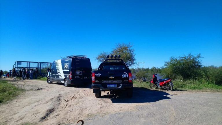 El adolescente fue hallado en aguas del río Colastiné con golpes y pies atados.(Twitter)