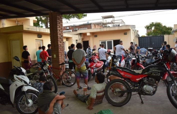 Megaoperativo policial en Corrientes. (Foto: Corrientes Hoy)