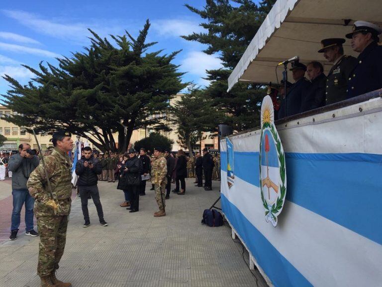 Acto aniversario Gral San Martín.