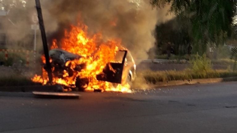 Incendio en Costanera