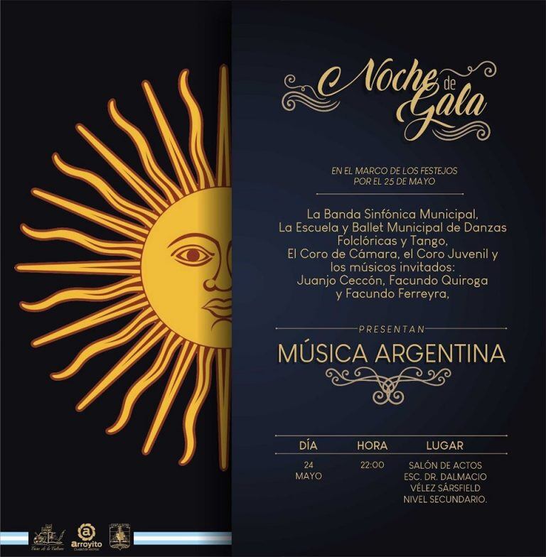 Noche de gala en Arroyito