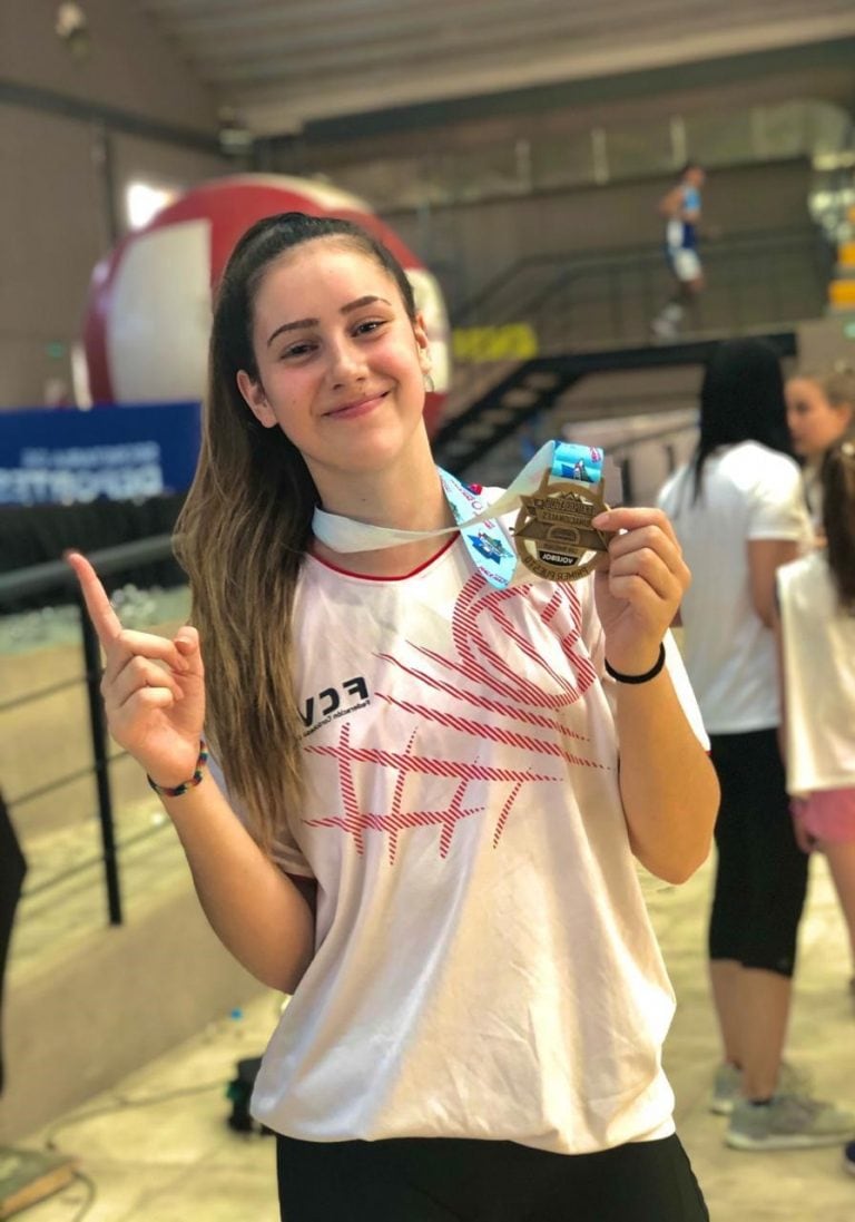 Mora Audenino campeona Juegos Binacionales