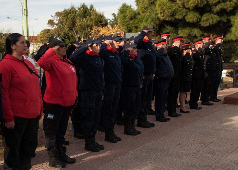 También se reconoció a Bomberos por su aniversario