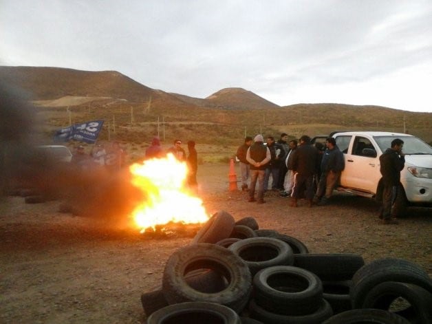 Los yacimientos estarán paralizados.