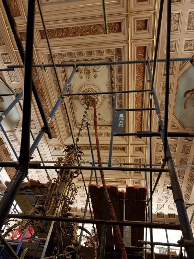 Restauración del Teatro San Martín