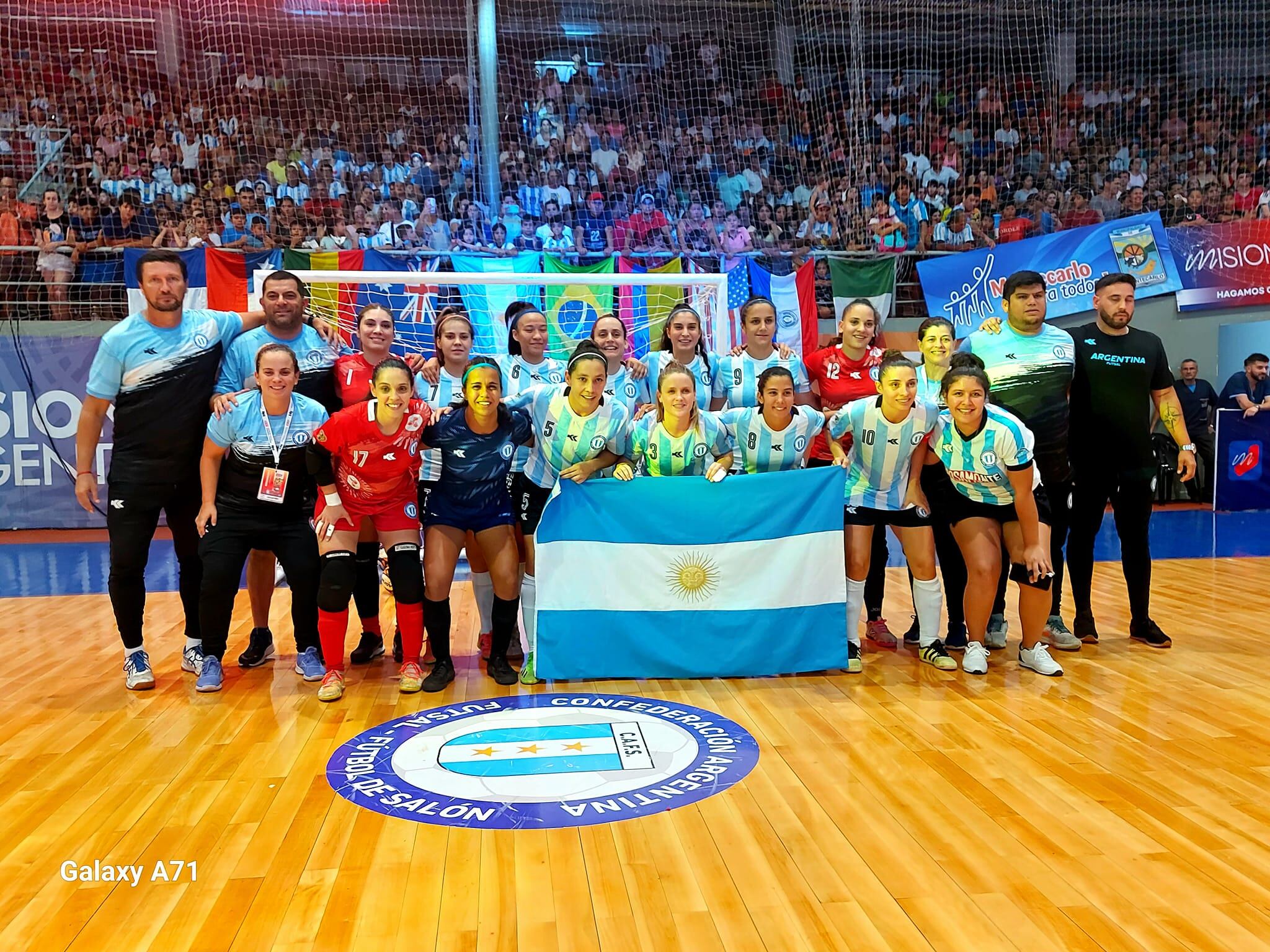 Argentina subcampeón mundial de futsal femenino con cuatro mendocinas