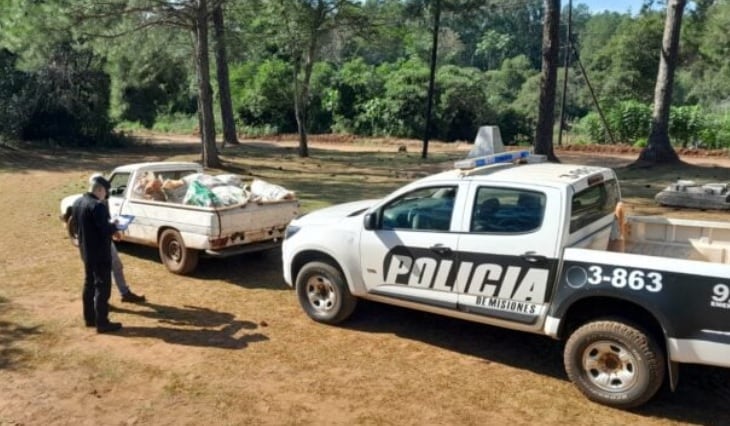 Terminó detenido por sustraer mandiocas en El Alcázar.