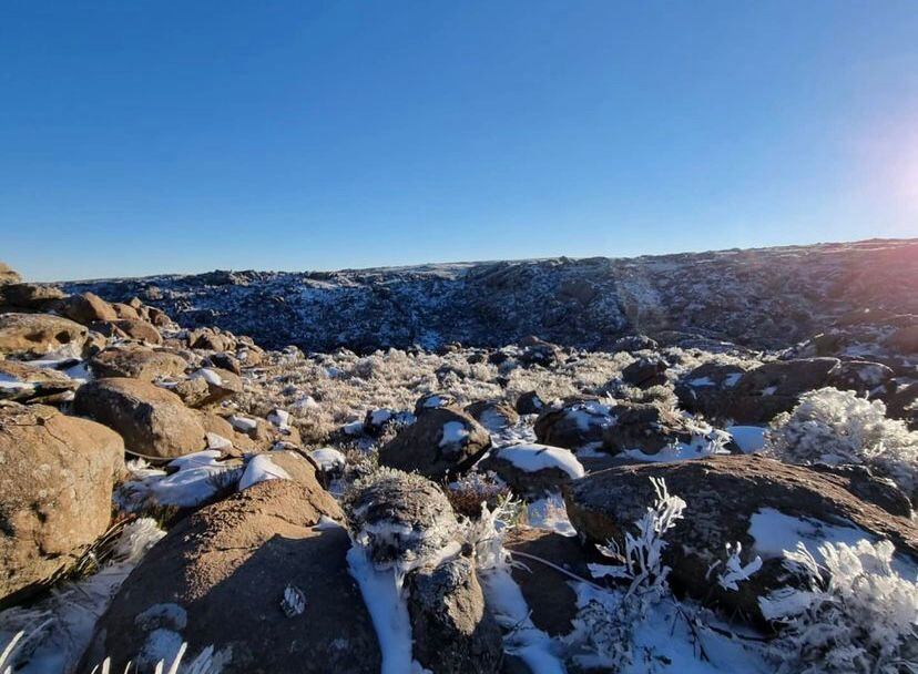 Córdoba. Nevada en Altas Cumbres. (Parador Giulio Cesare)