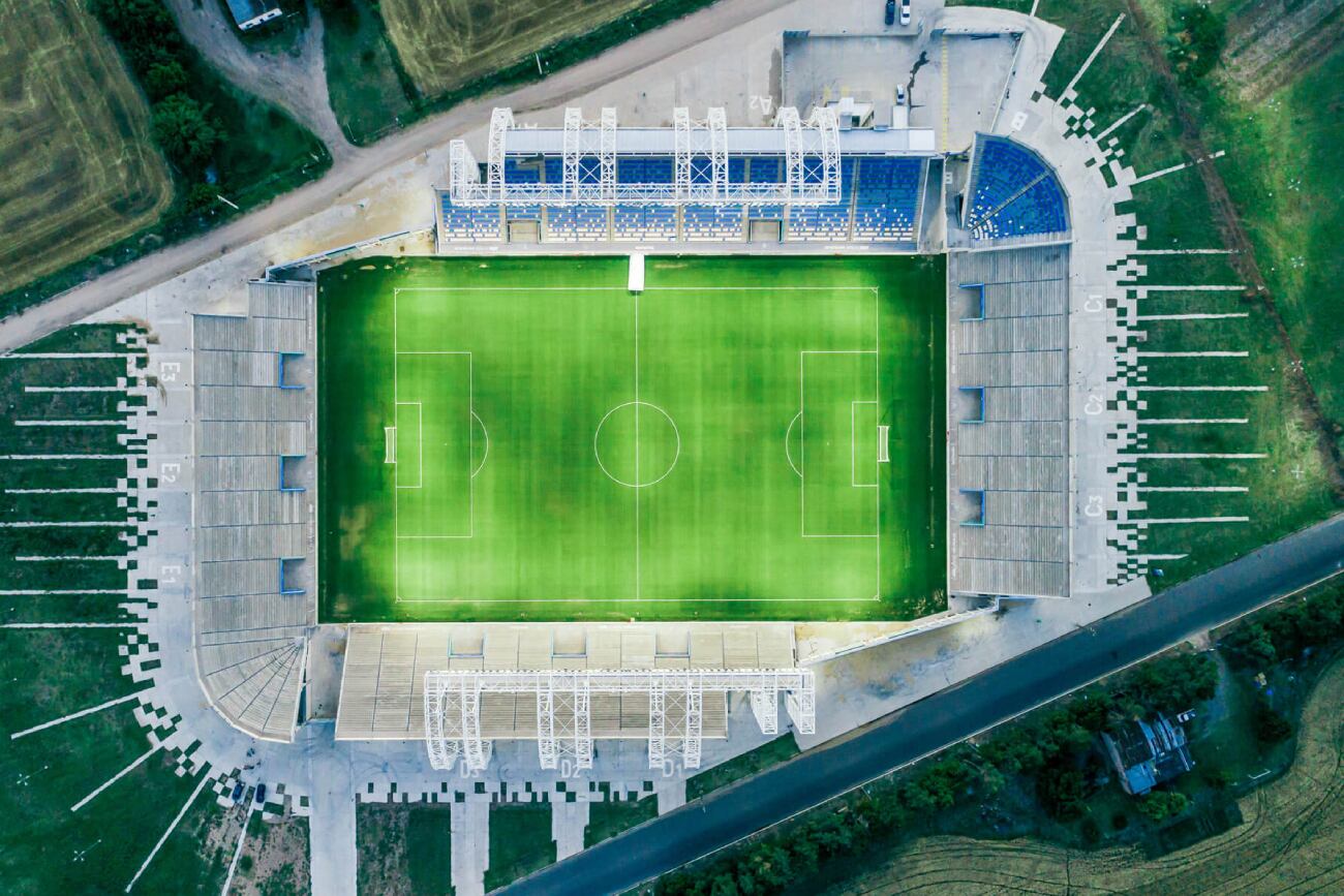 Estadio único de San Nicolás, donde jugará Belgrano (Prensa estadio)